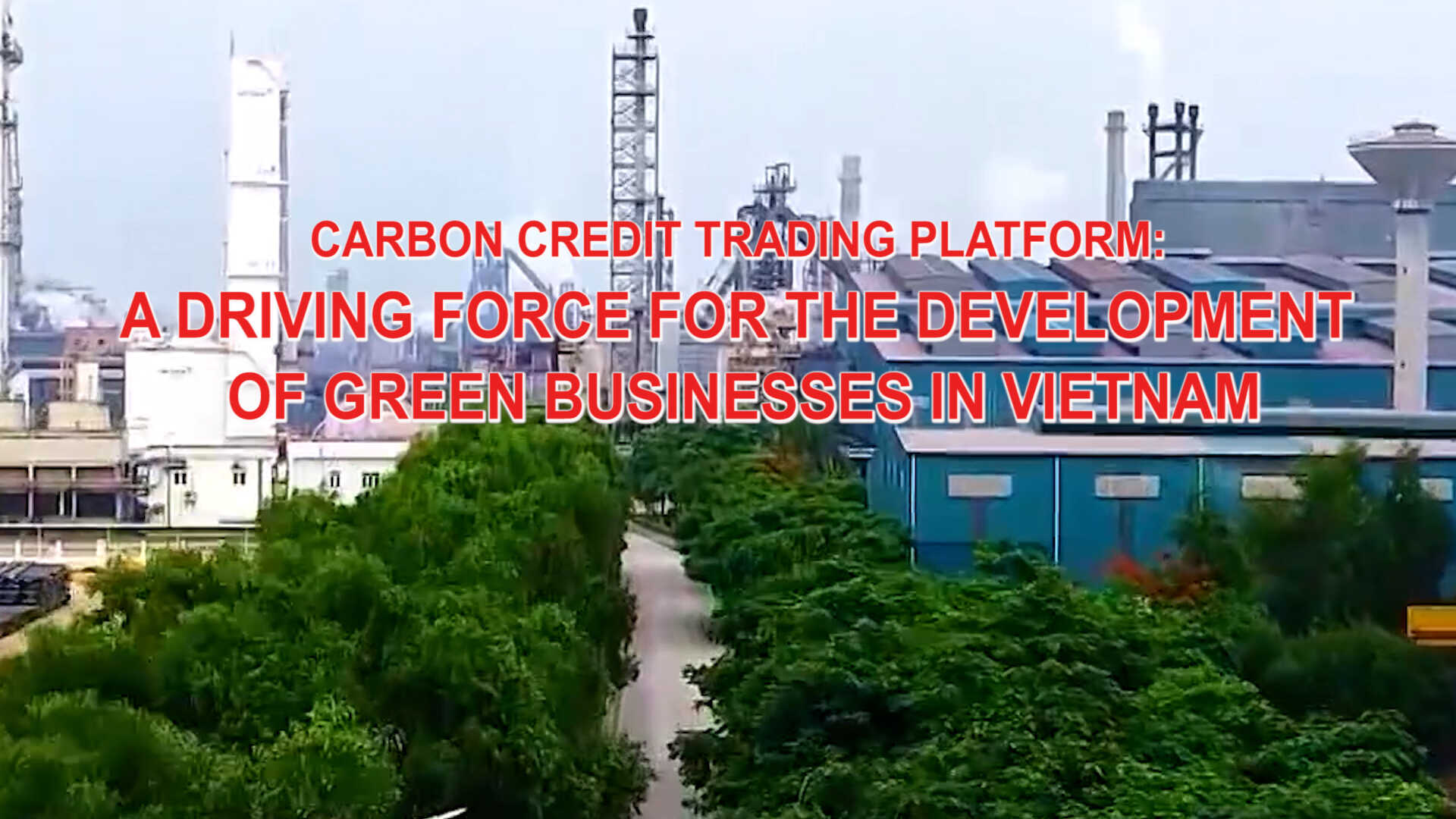 Carbon credit trading platform: A driving force for the development of green businesses in Vietnam
